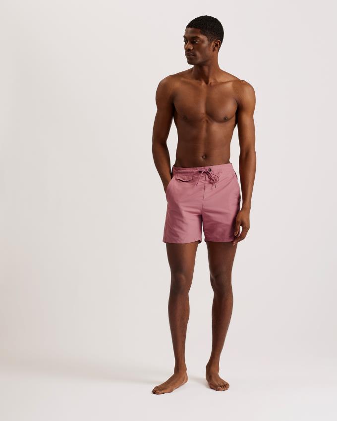 Short Ted Baker Plain Swim Rose Homme | EKZ-72387374